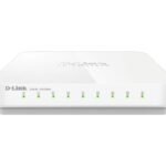 D-Link DGS-1008A 8-Port Gigabit Easy Desktop Switch (White), 11.1 x 9.8 x 16.4 cm