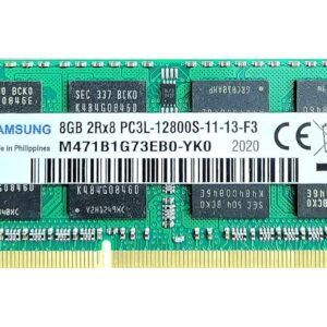 Samsung High-Performance 8GB DDR3 RAM for Laptop 1600MHz | PC3L-12800S SODIMM 1.35V | Compatible with Samsung DDR3 Laptop RAM | M471B1G73EB0-YK0 | Warranty-3 Years