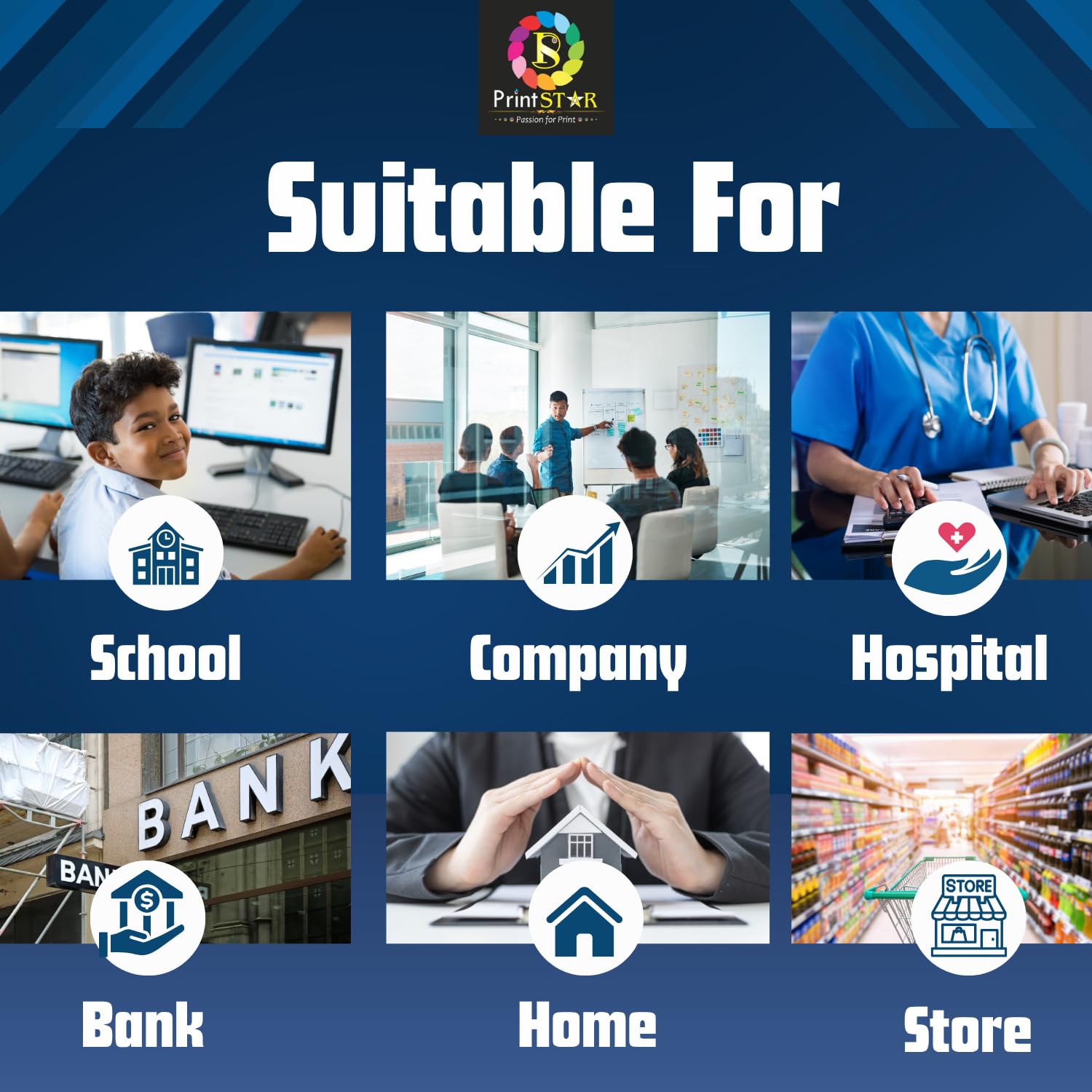 Print Star 77A CF277A Toner Cartridge with Chip Compatible with HP Laserjet Pro M305 M329 M405 M407 M429 M429dw M429fdn M429fdw M431 Printers | High Yield Black Toner for Office and Home Printing - Image 3